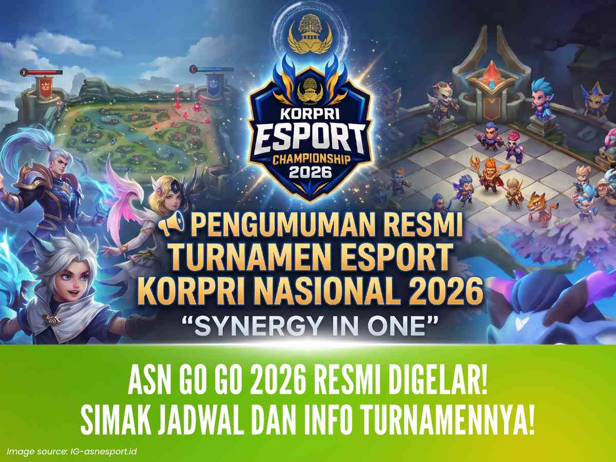 ASN Go Go 2026 Resmi Digelar! Simak Jadwal dan Info Turnamennya! 