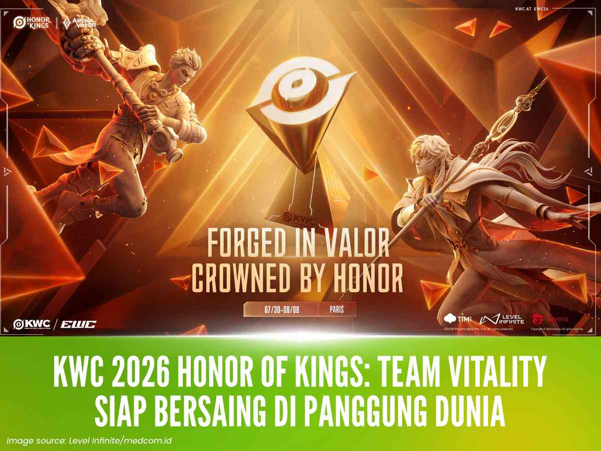 KWC 2026 Honor of Kings: Team Vitality Siap Bersaing di Panggung Dunia