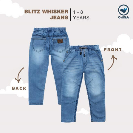 OVIKIDS COMFY JEANS - Celana Anak Laki 